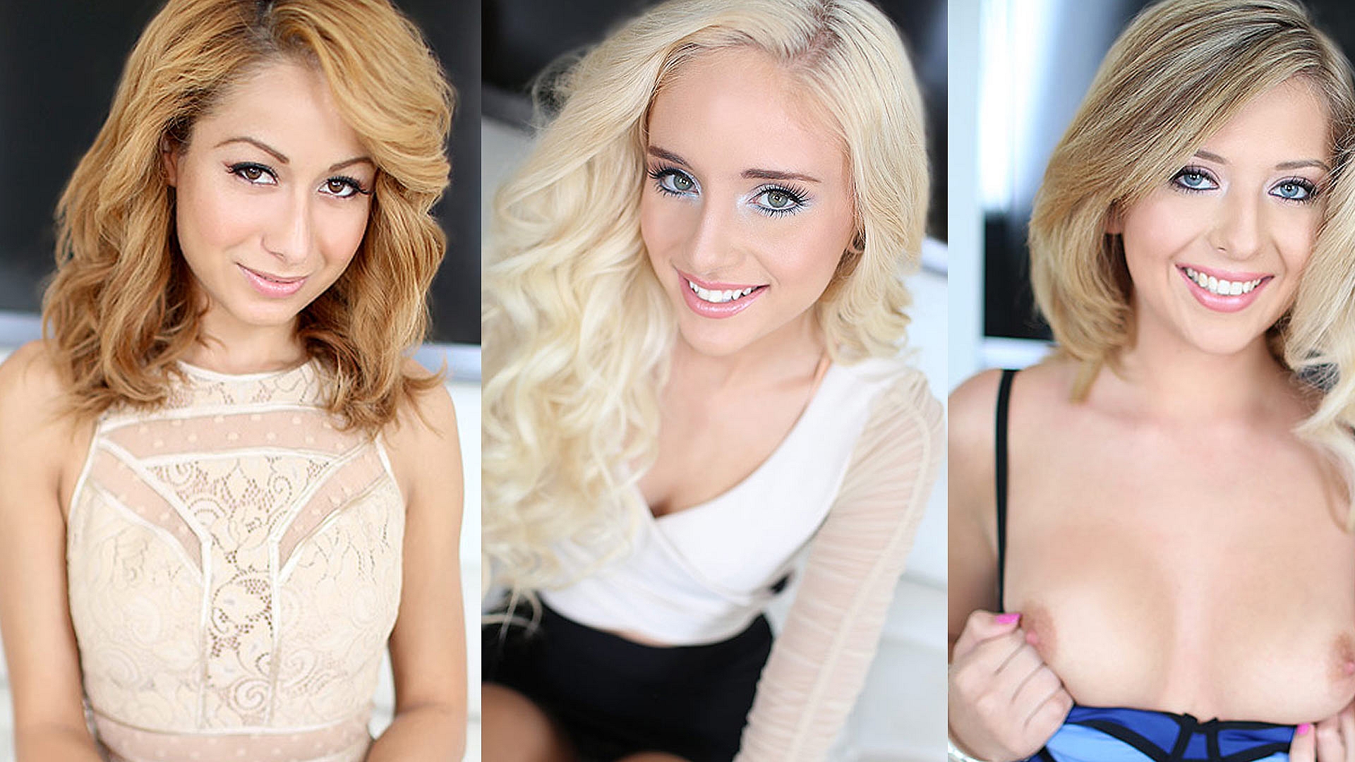 Athena Amour (aka Lilly Evans), Naomi Woods and Kelly Greene Swallow