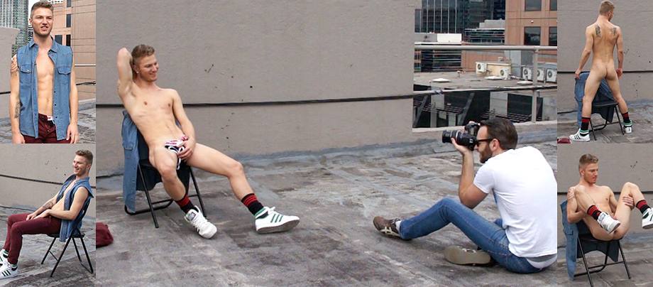 Sarpa Van Rider strips naked out on the roof for Zac Frevo