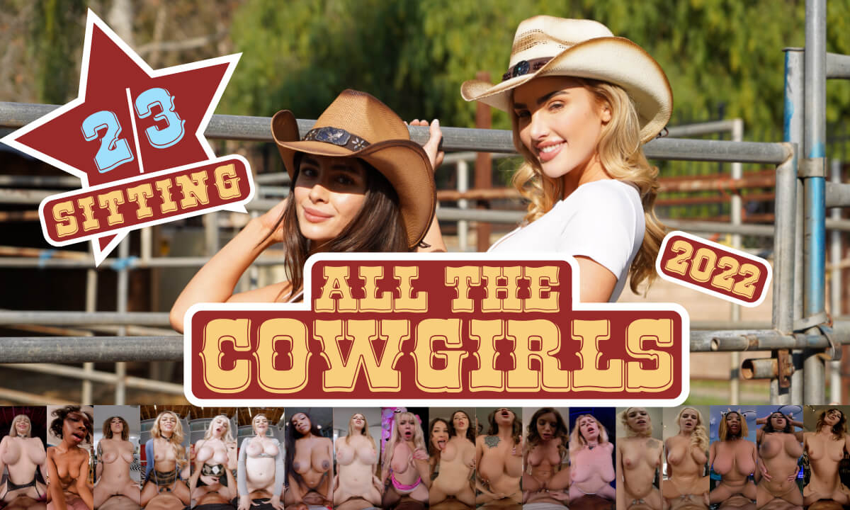 ALL the sitting Cowgirls 2022 vol 2 / 3