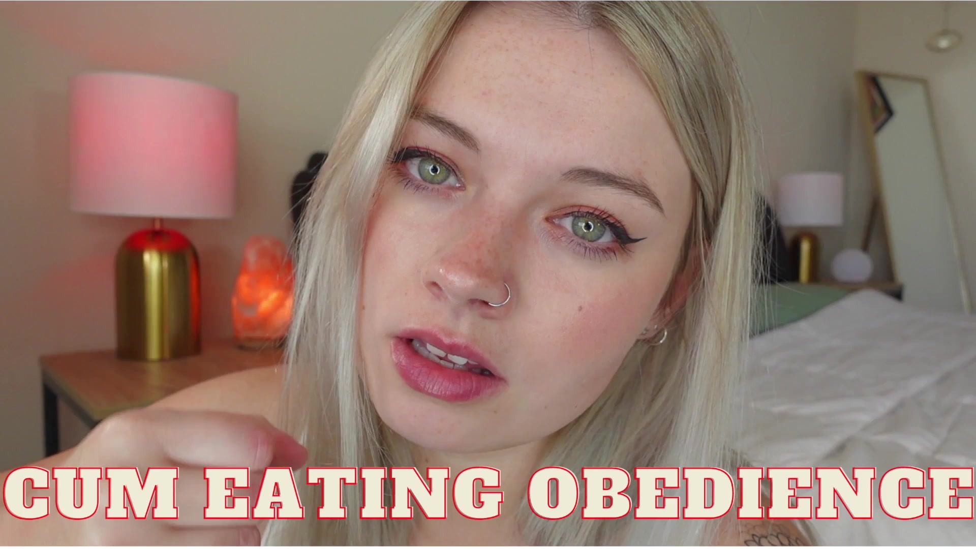 Cum Eating Obedience Training