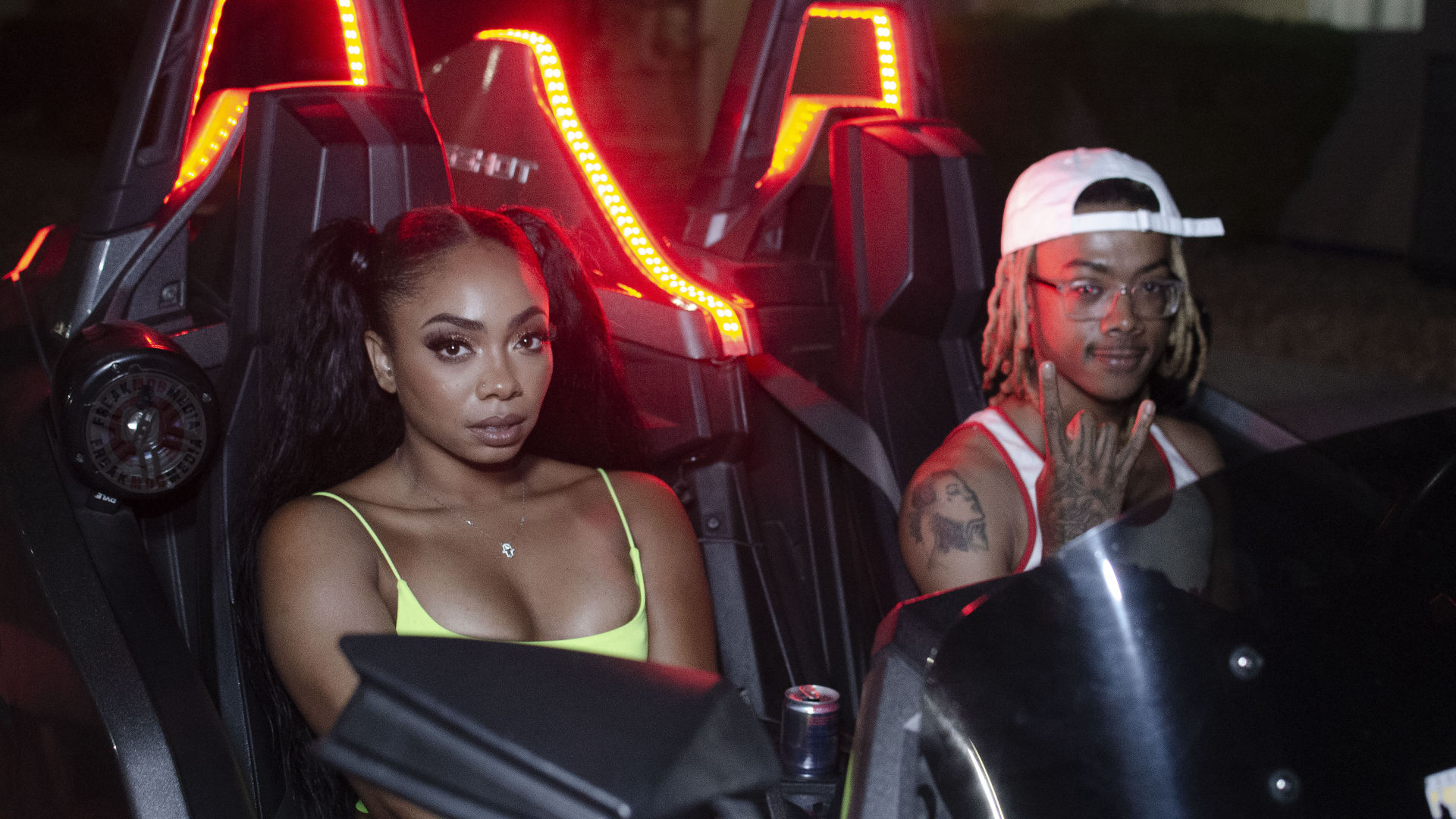 Cali Goes for a Ride in Las Vegas