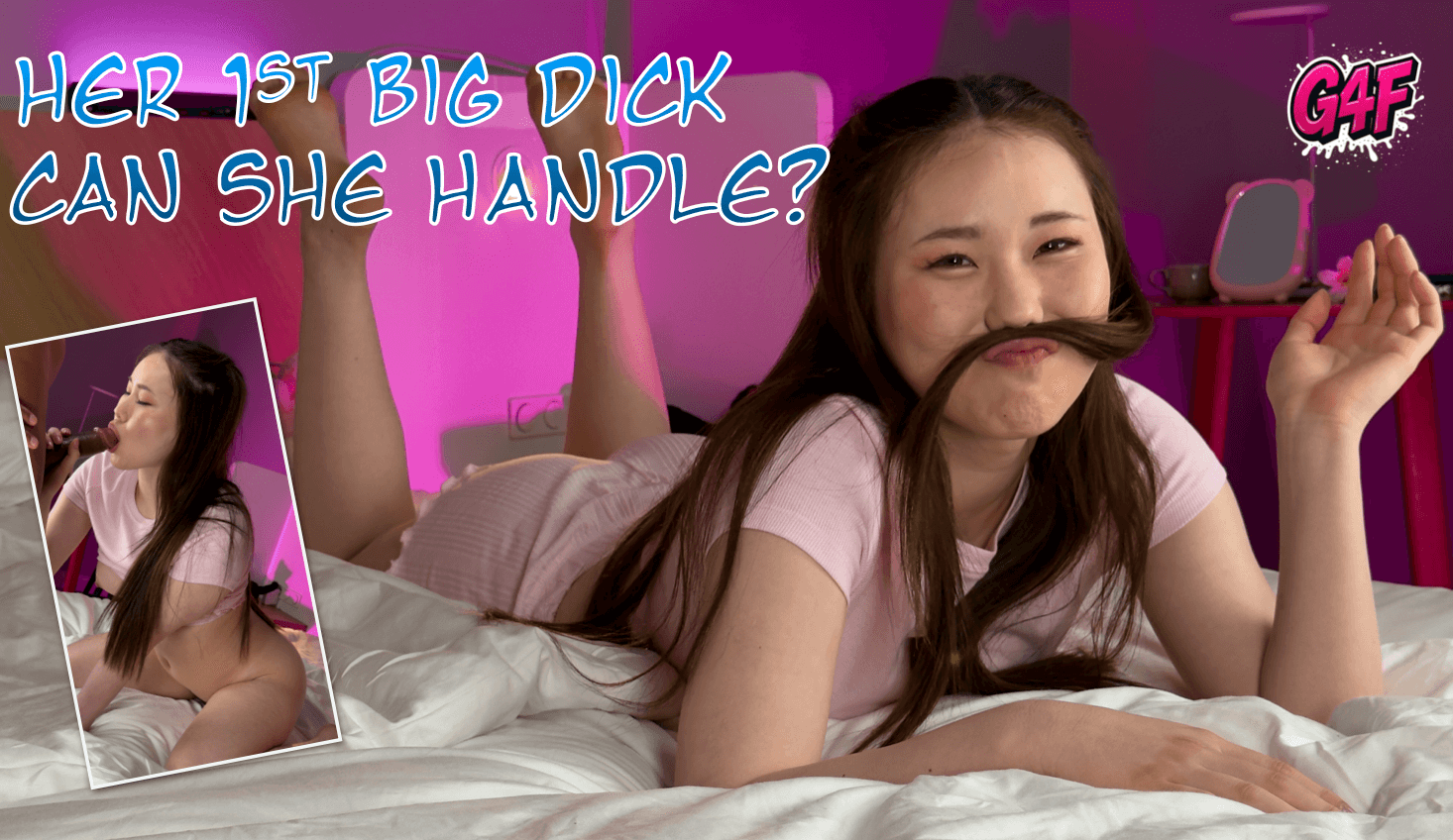 Her 1st Big Dick - Can She Handle?