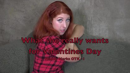 What she really wants for Valentines Day - Maddy Marks OTK Spanking