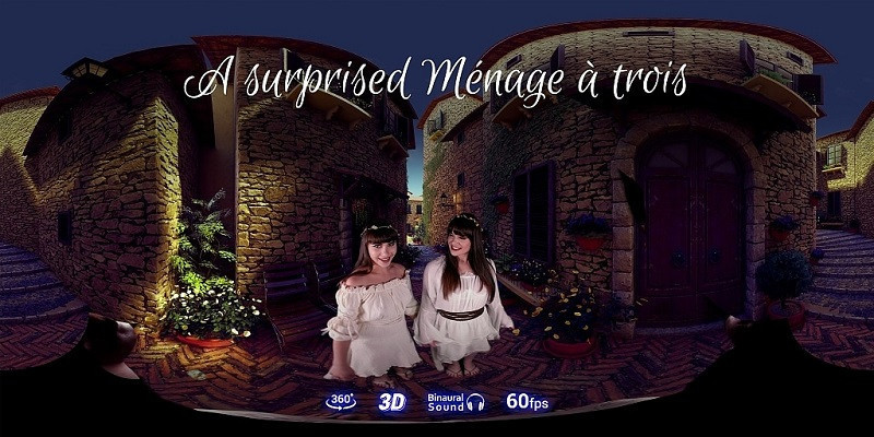 A Surprised Menage a Trois