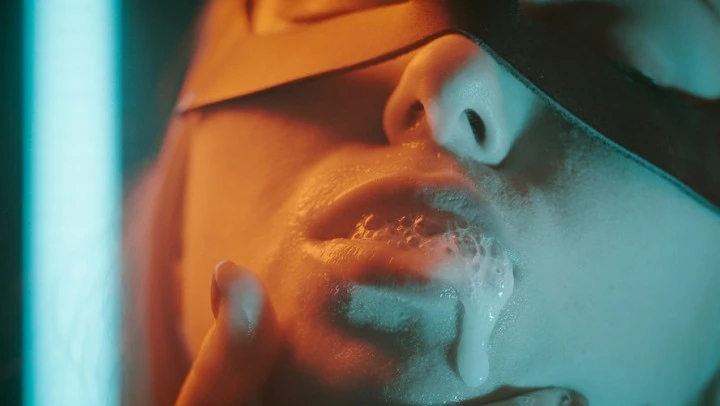 Slomo. Slow Motion Cumshot Session in 4K