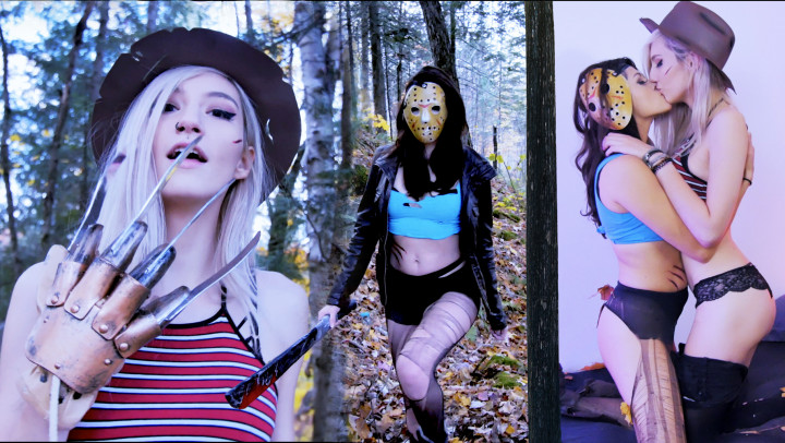 Lesbian Freddy Vs Jason Cosplay