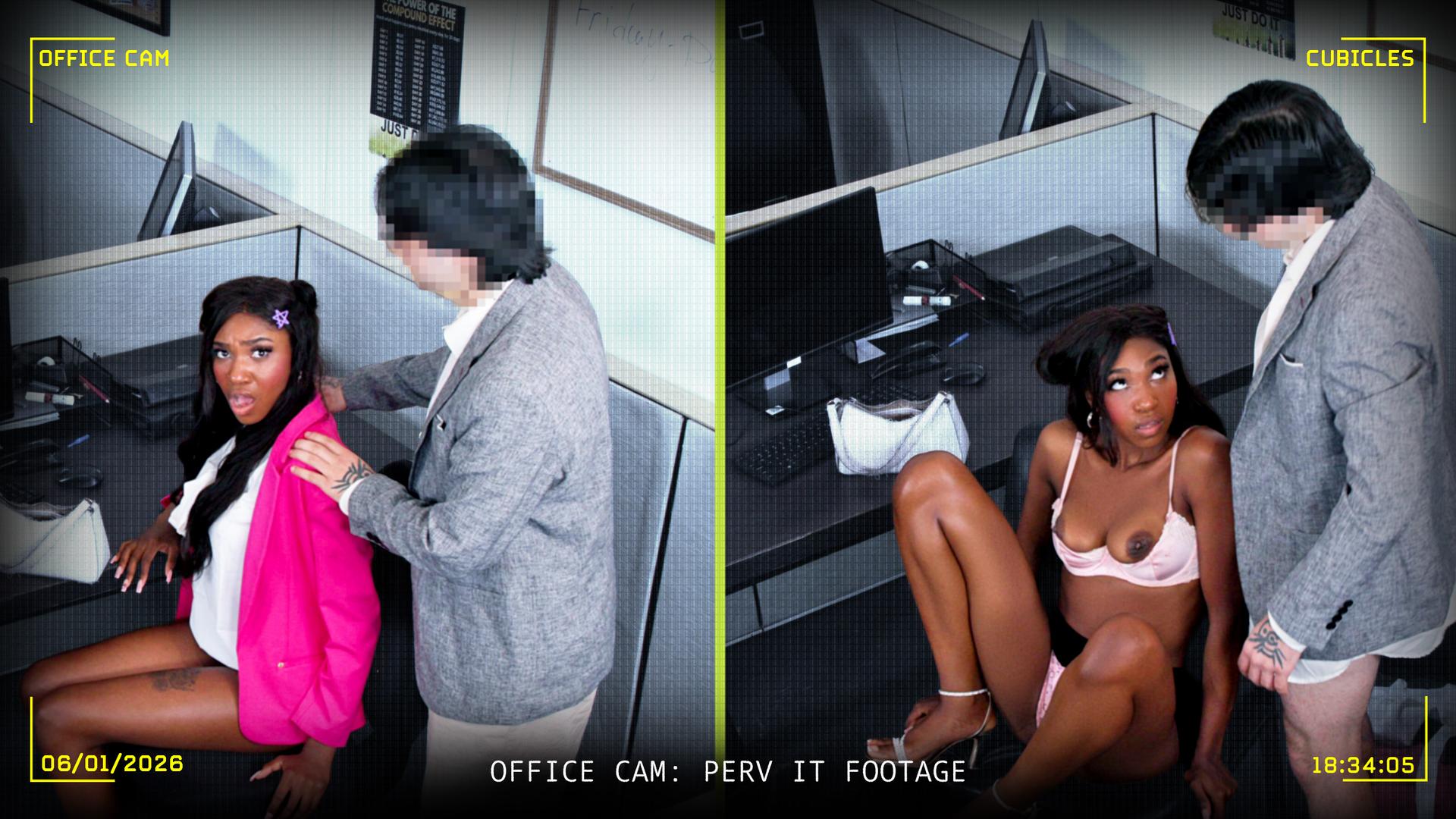 Perv IT Guy: Fuck the Nerd or Lose the Job (Power Corrupts)