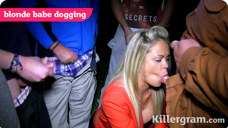 Blonde Babe Dogging