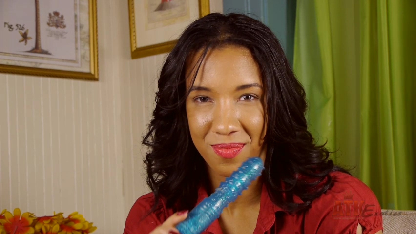 Sophia Fiore and her blue toy