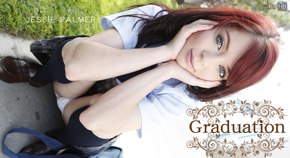 Welcome back Jessie Palmer with wearing School Uniform