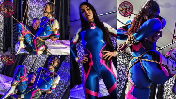 D.Va Pussy Flogged and Vibed