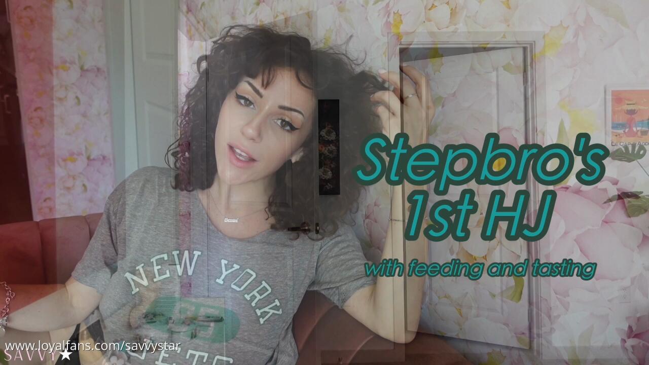 Stepbrother's First Handjob