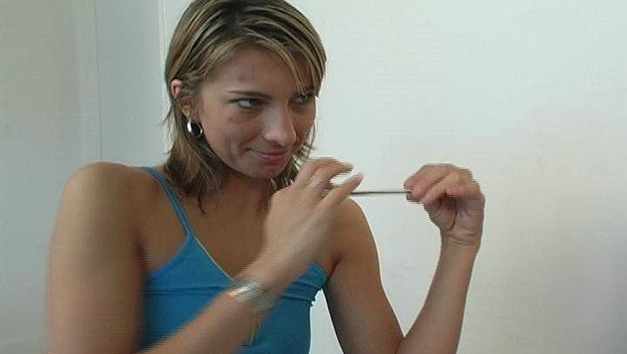 Janet Alfano fucking in the classroom with her piercings