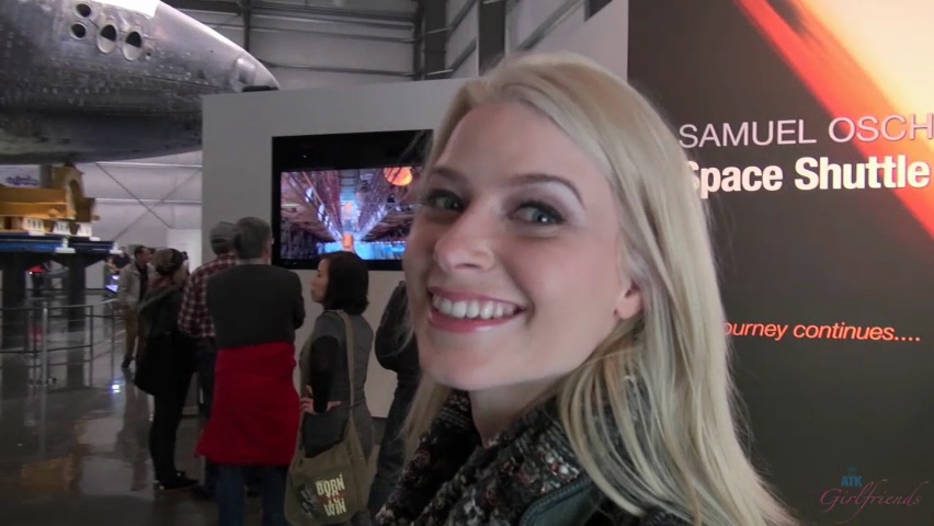 Anikka and the Space Shuttle