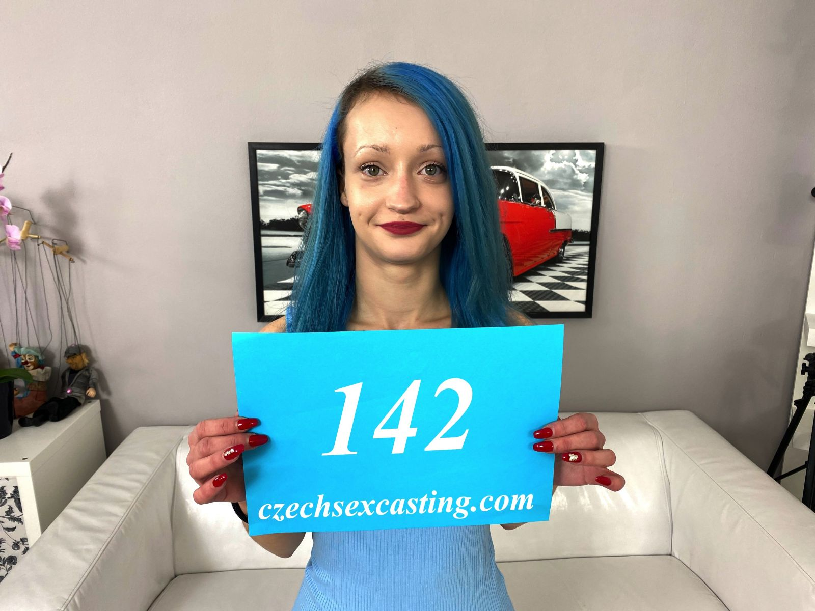Skinny and Sexy Girl Gets Fucked Blue