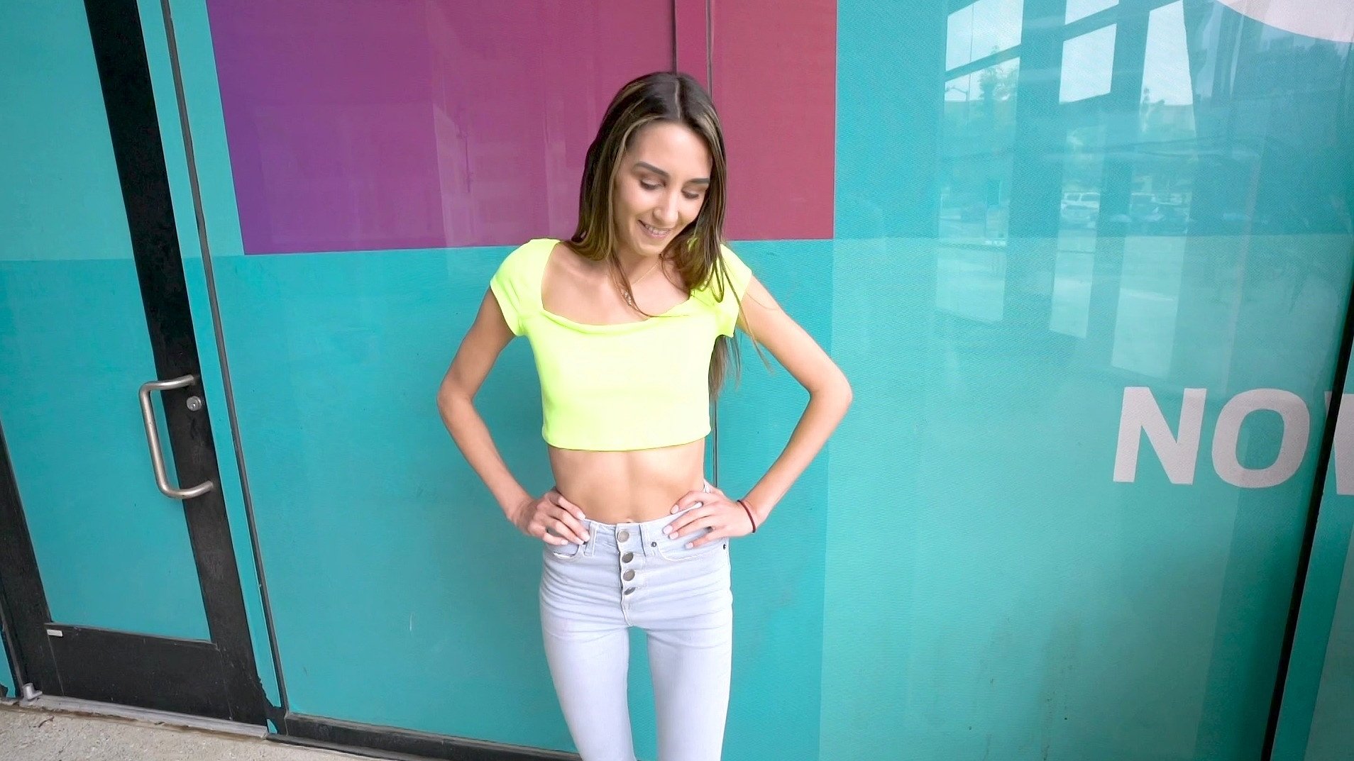 Natalia Nix loves getting cum all over her pussy 