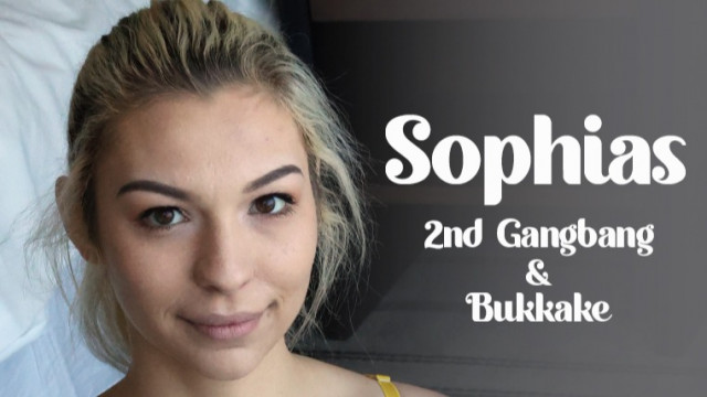 Sophia Sweet's - 2rd Gangbang & Bukkake