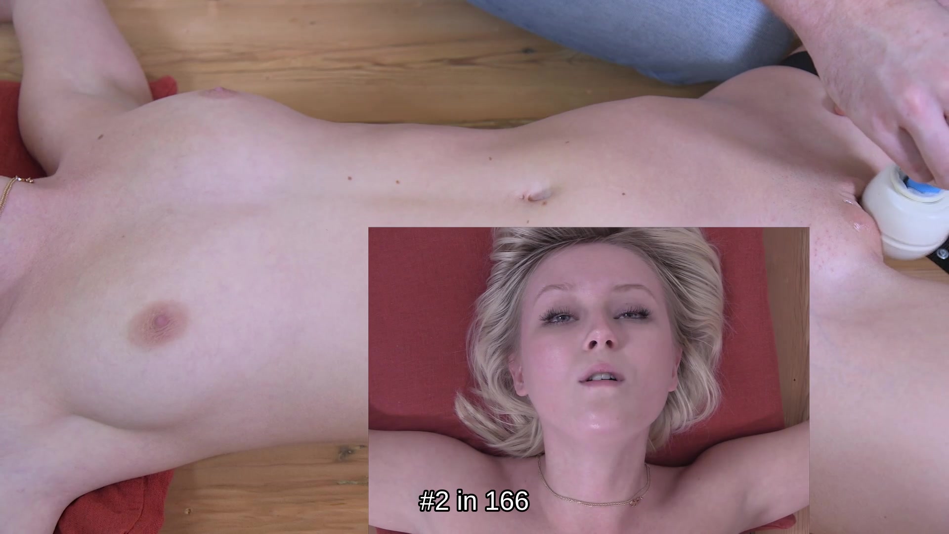 Natalia's orgasm struggle