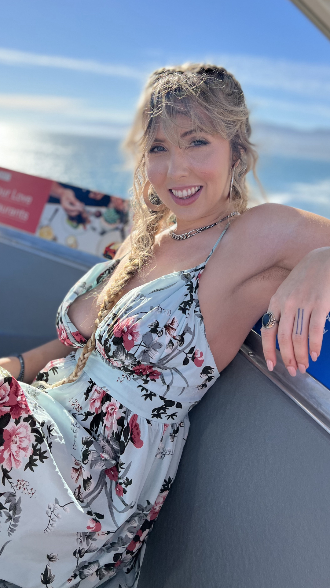 Santa Monica Beach With Busty Lena Paul