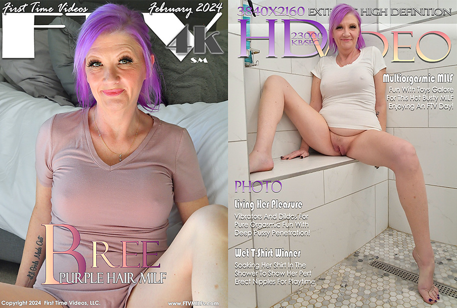 Purple Hair MILF - Multiorgasmic MILF