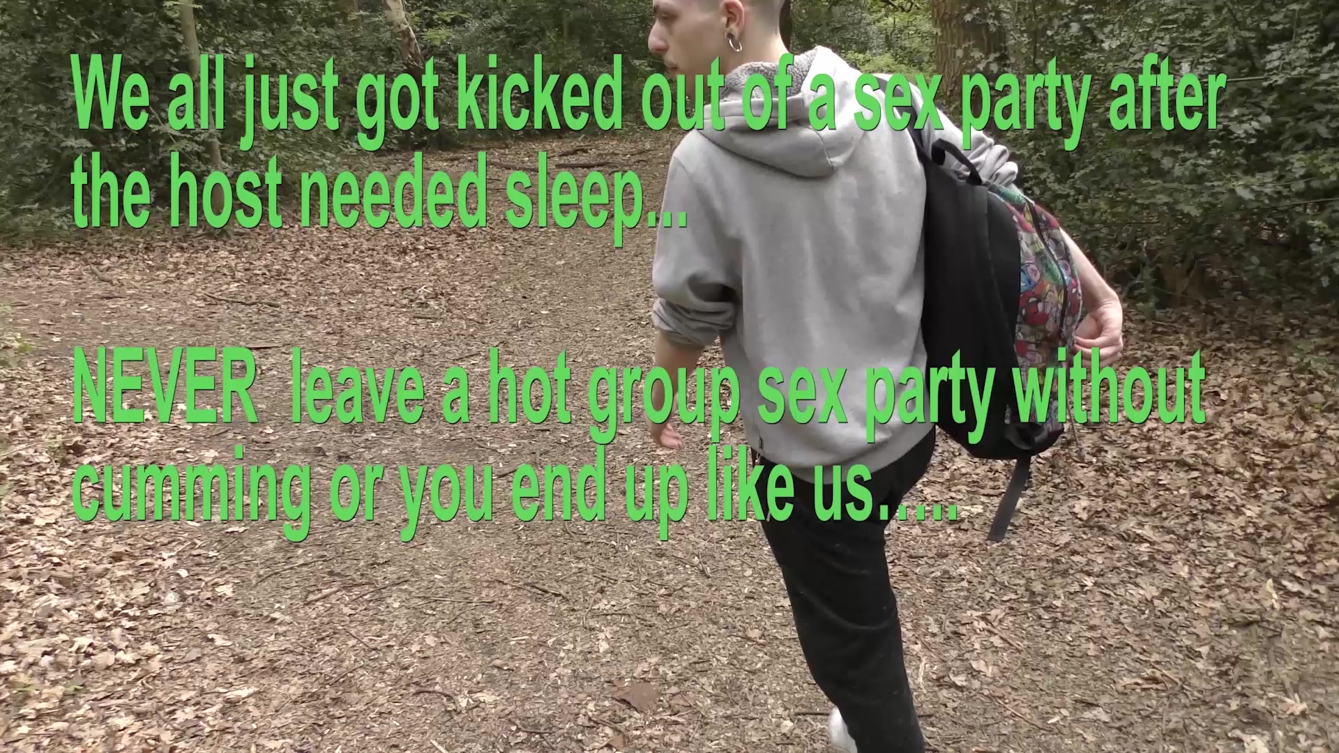 3 RAW Trashy 🇬🇧 lads horny AS FUCK cruising after sex party 🎉