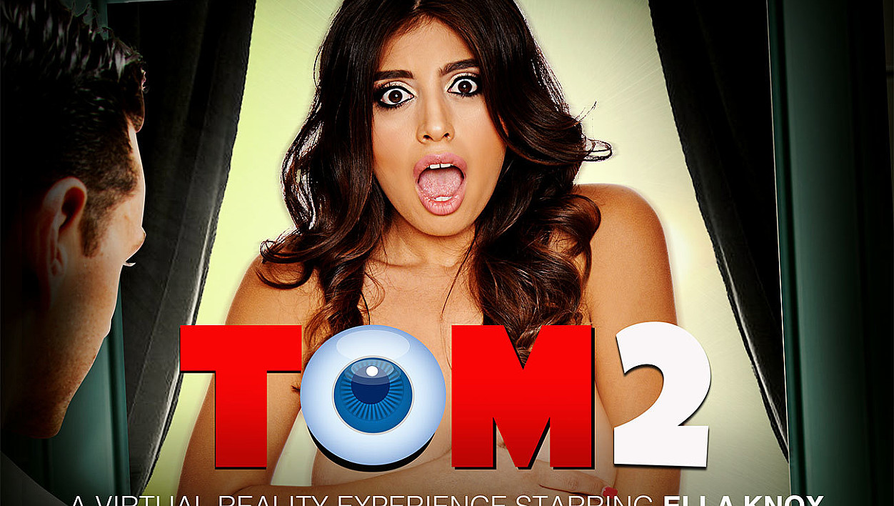 Ella Knox fucking in the bedroom with her lingerie vr porn