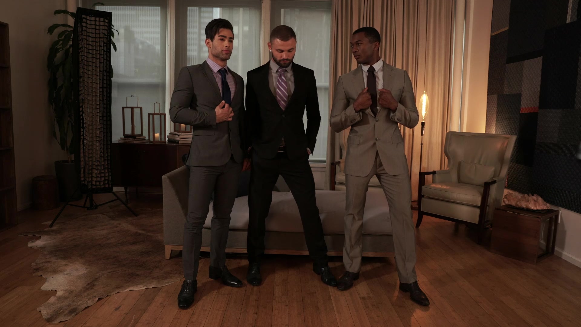Sean Xavier And Jeffrey Lloyd Share Lucas Leon's Ass