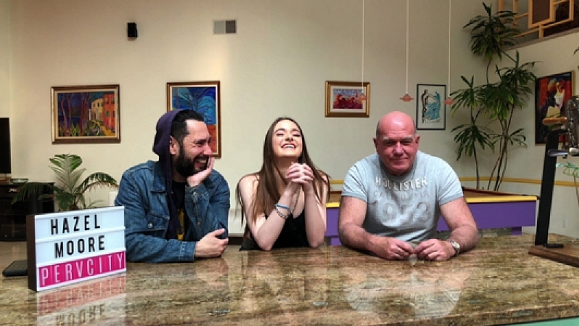 BTS Sweet Anal Schoolgirl Hazel Moore