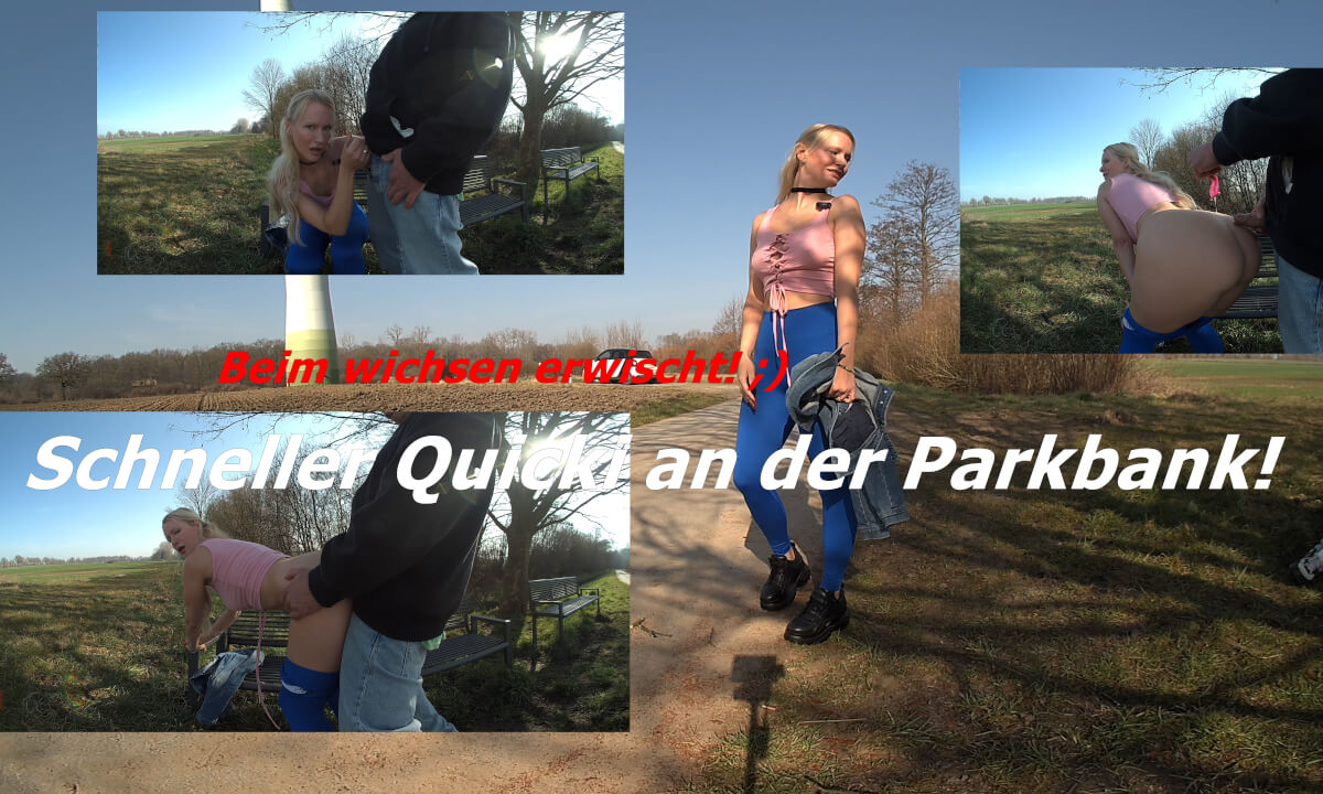 Beim Wichsen Erwischt! Public Fick!