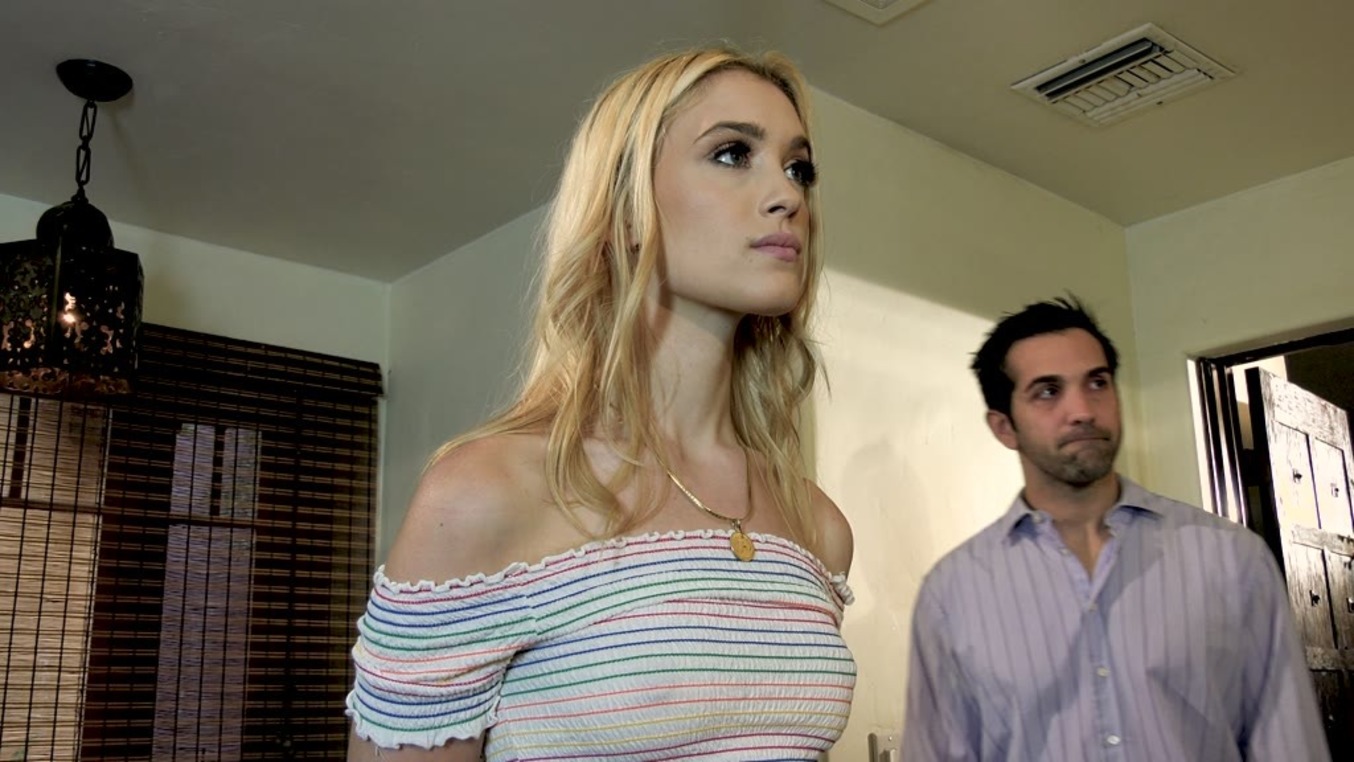 Epic blonde teenager with braces Anastasia Knight Hardcore fucked for cum GP932