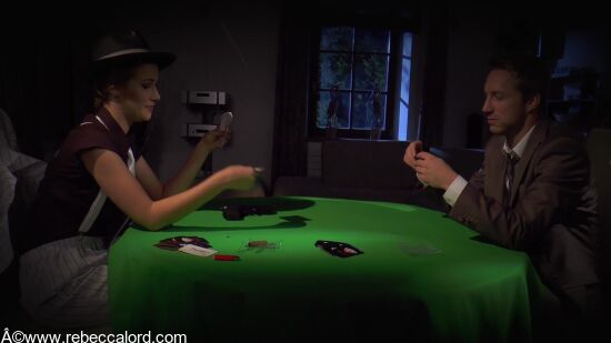 Alexis Crystal And Lutro: poker face!