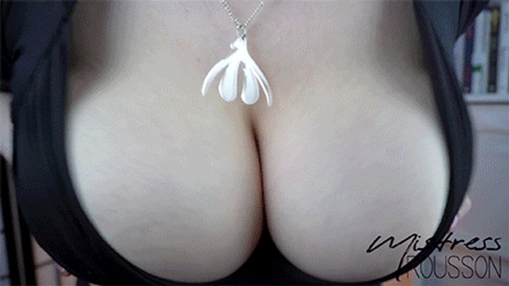 Eat Cum off My Big Natural Tits