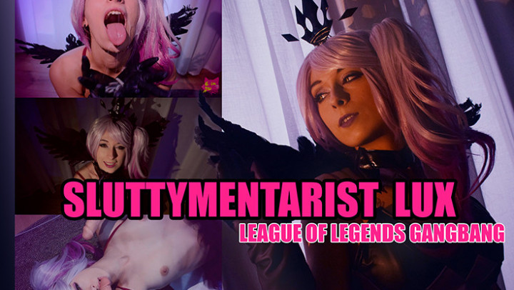 Sluttymentarist Lux - LoL Gangbang