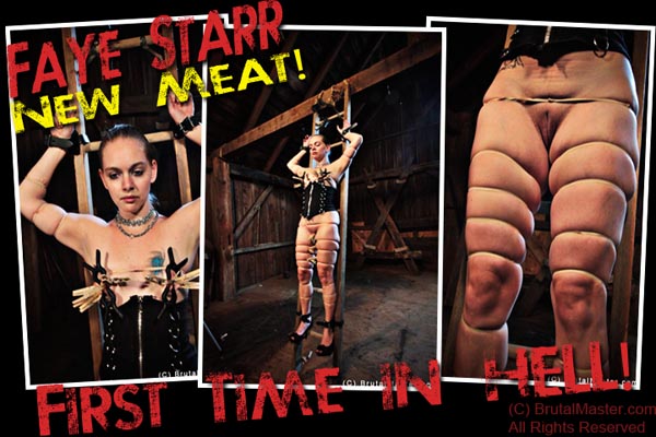 NEW MEAT  Faye Starr - First Time In HELL!