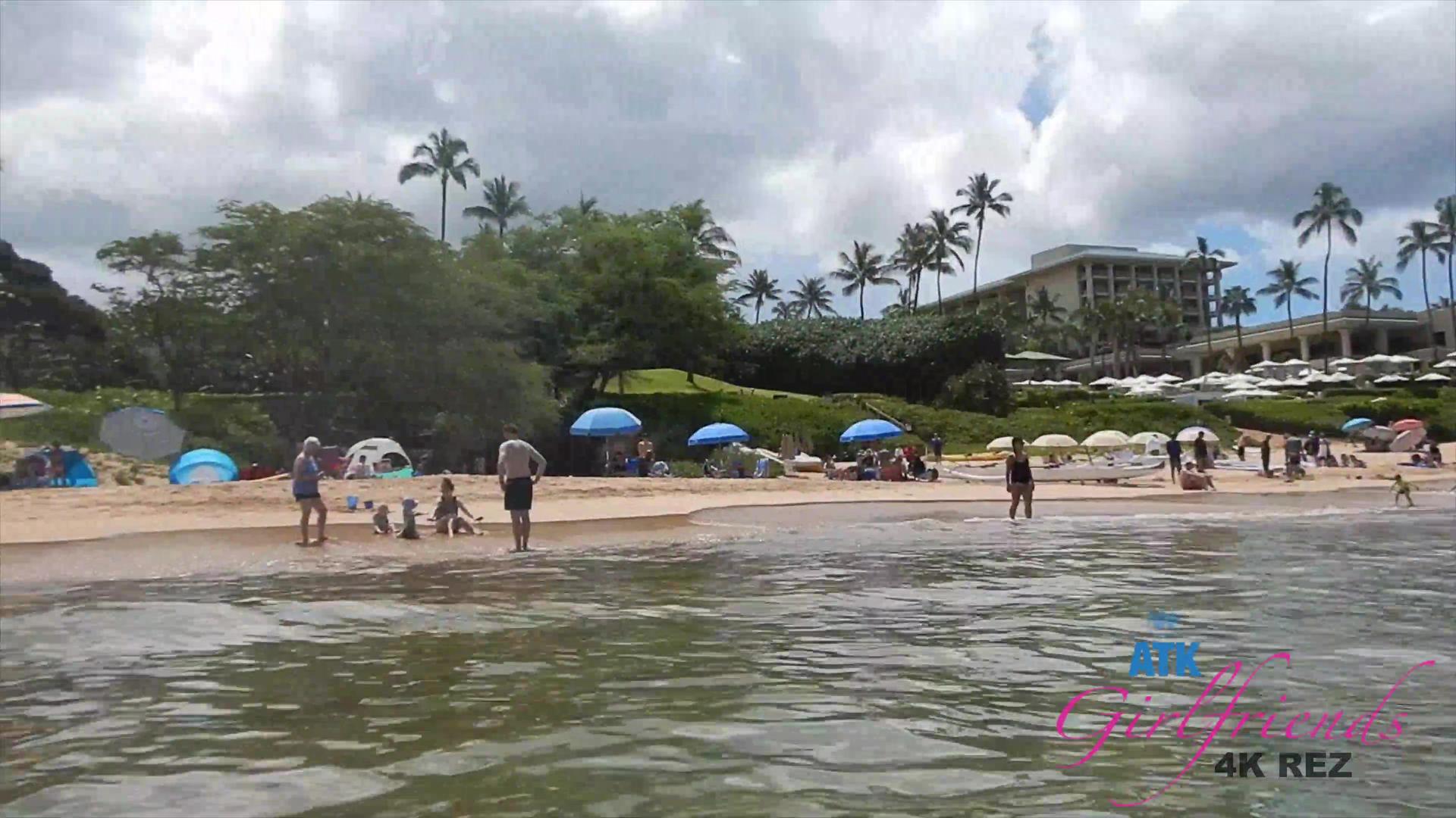 You Swim With Sadie And Cum In Her Pussy.