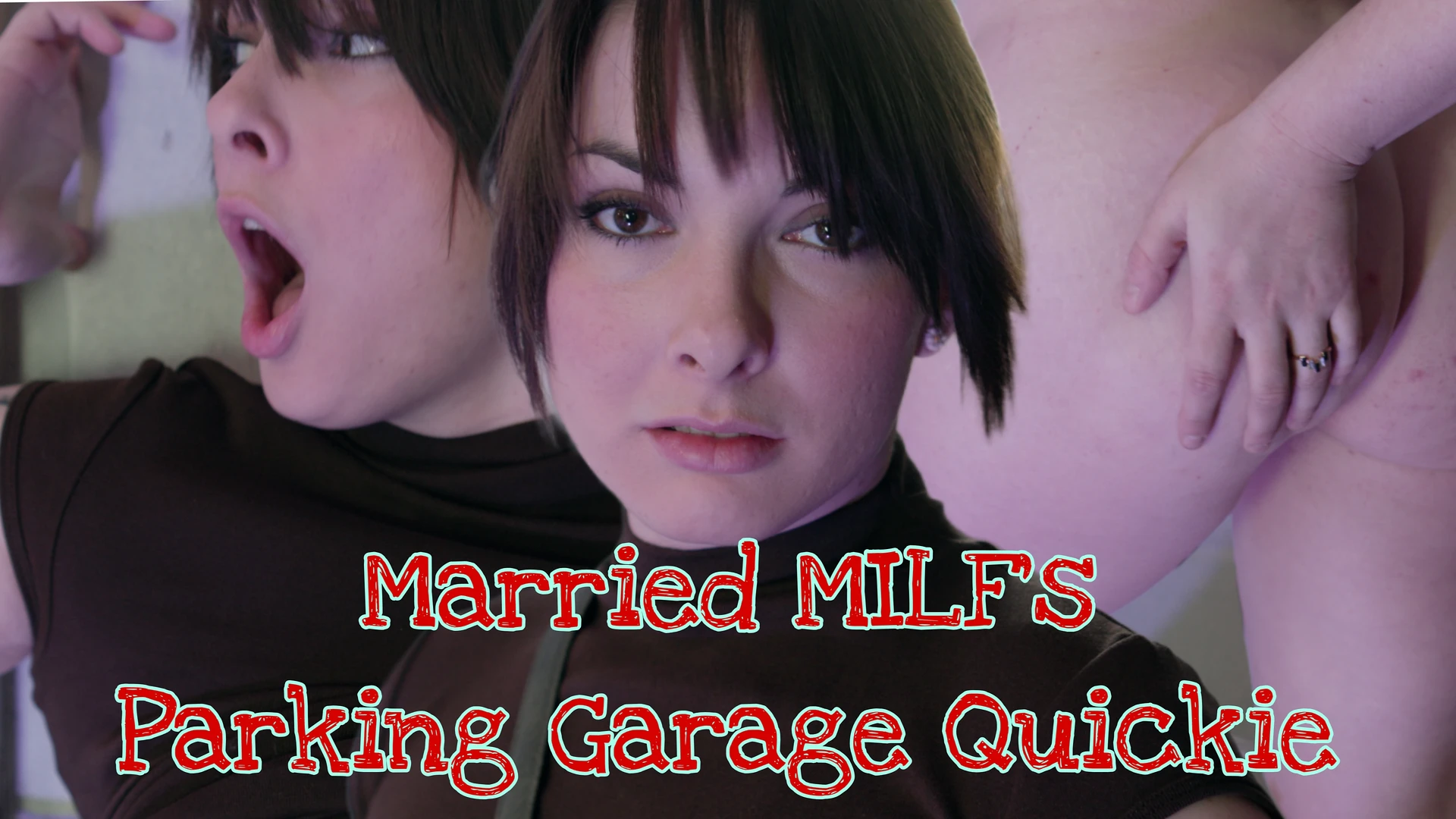 Married MILF's Parking Lot Quickie