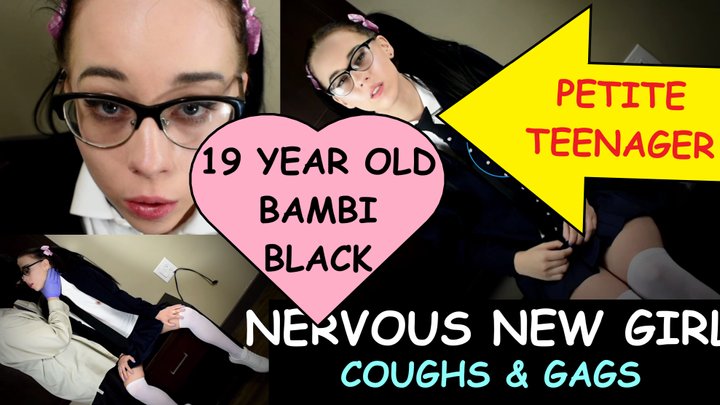 Nervous New Girl Pt1 Teenage Bambi Black
