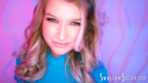 Swallow Salon Presents Arya Fae (aka Arya Faye) Loves to Swallow All the Cum in 4K