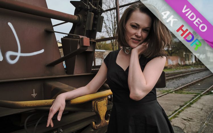 #310 Black dress highstyle shoot