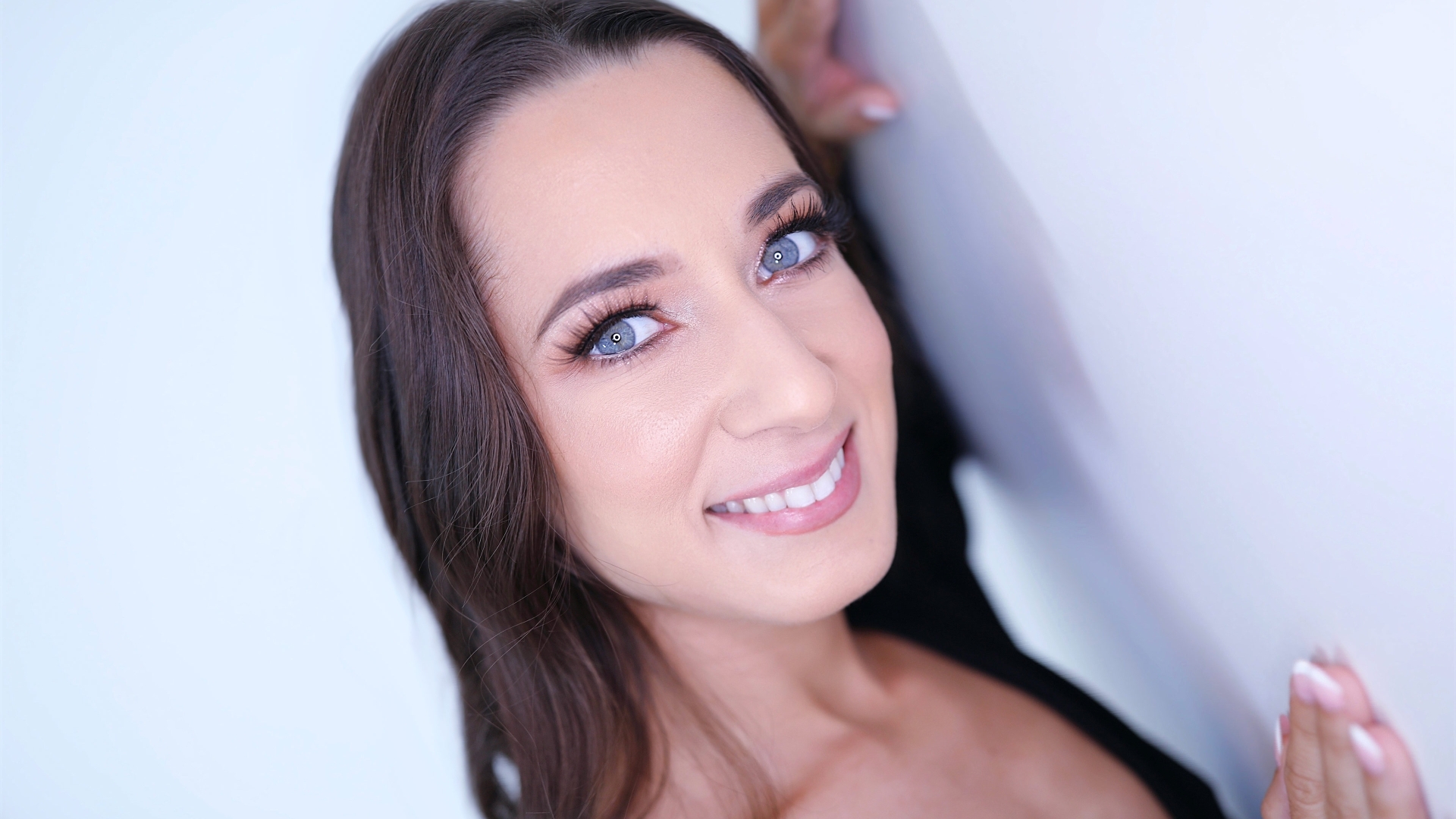 Amateur Allure Introduces Freya Von Doom, Petite Brunette Gives Sloppy Head, Fucks and Swallows