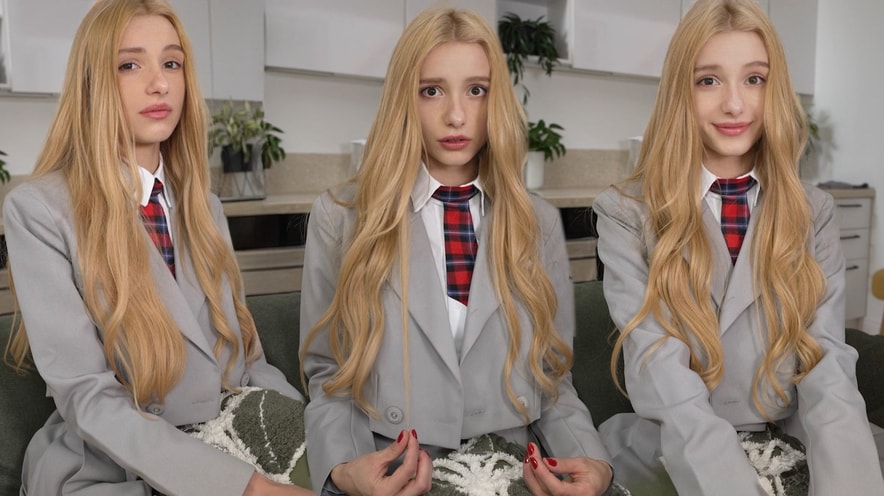 HORNY BLONDE SLUT FUCKED AT THE DOCTOR'S OFFICE