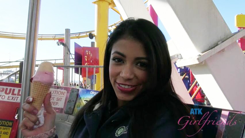 Latina Date at the Pier