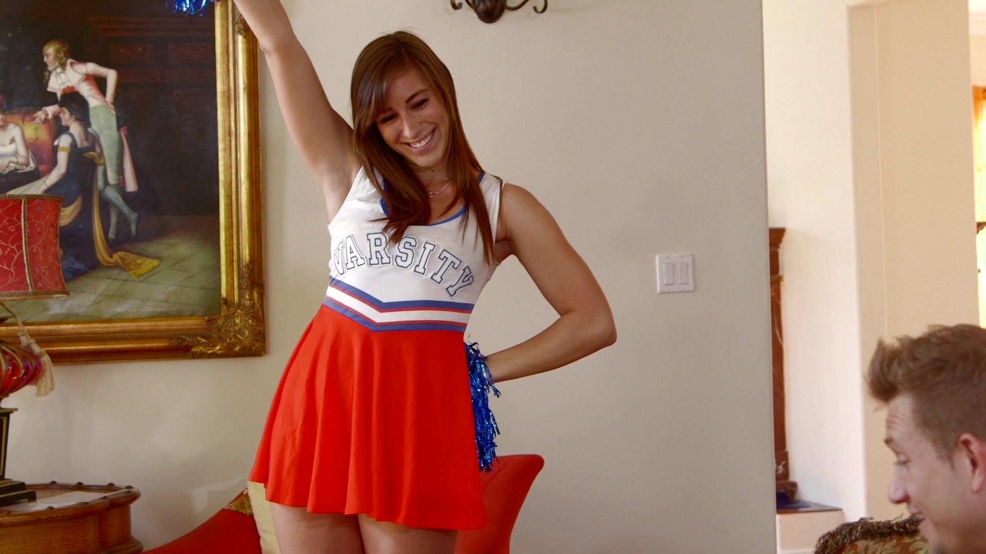 Rilynn Rae High Socks Cheerleader