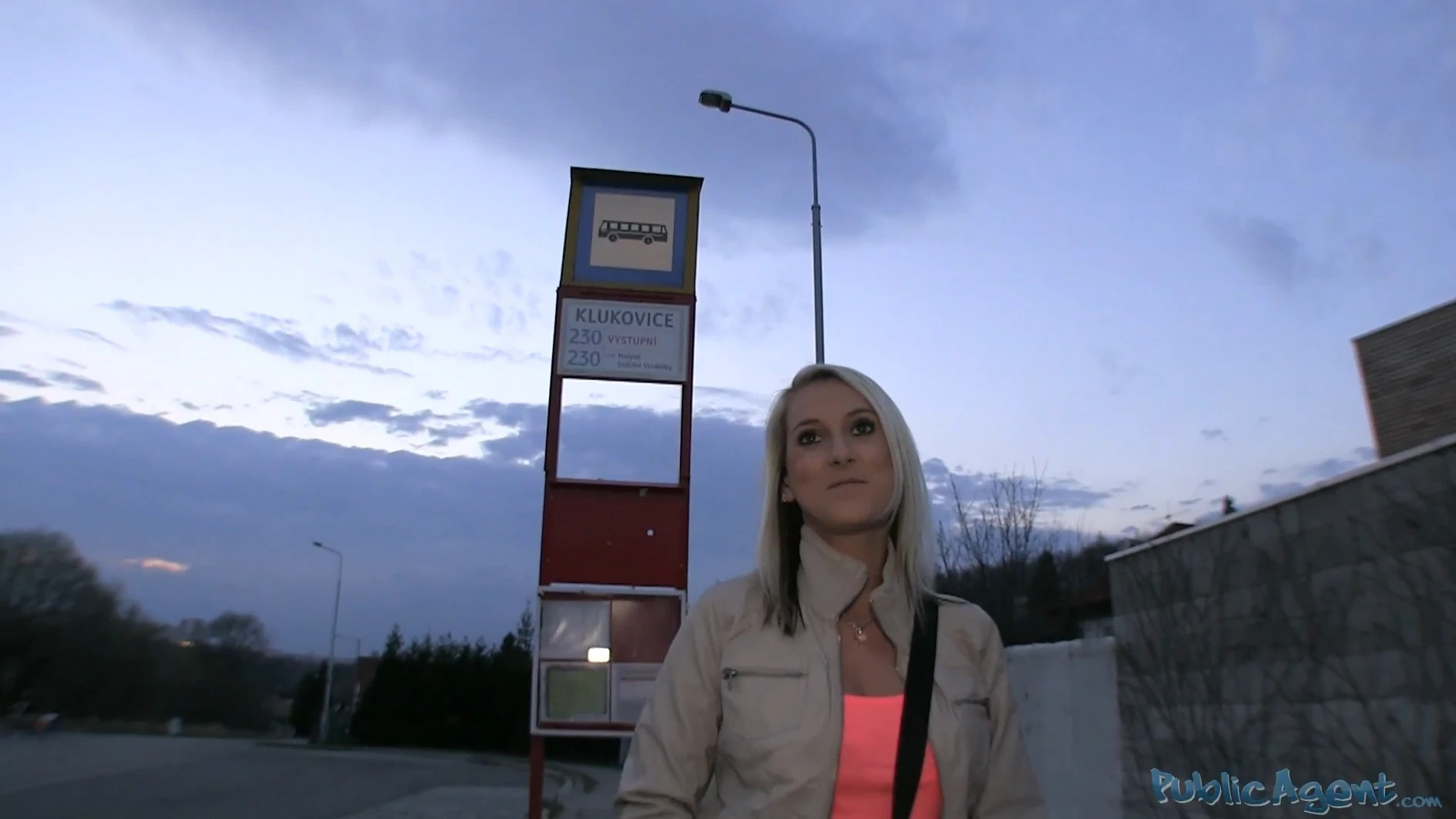 Lying Agent Convinced Blonde To Fuck On Command
