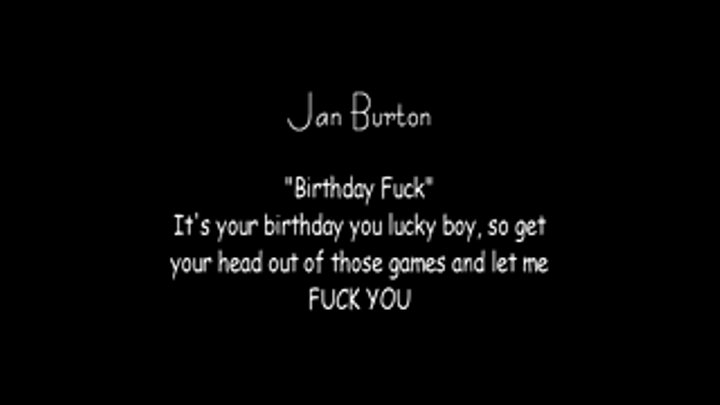 Birthday Fuck