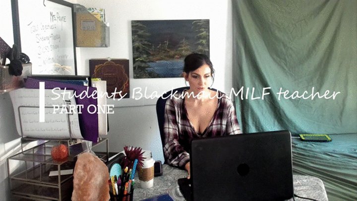 Student coerce milf teacher