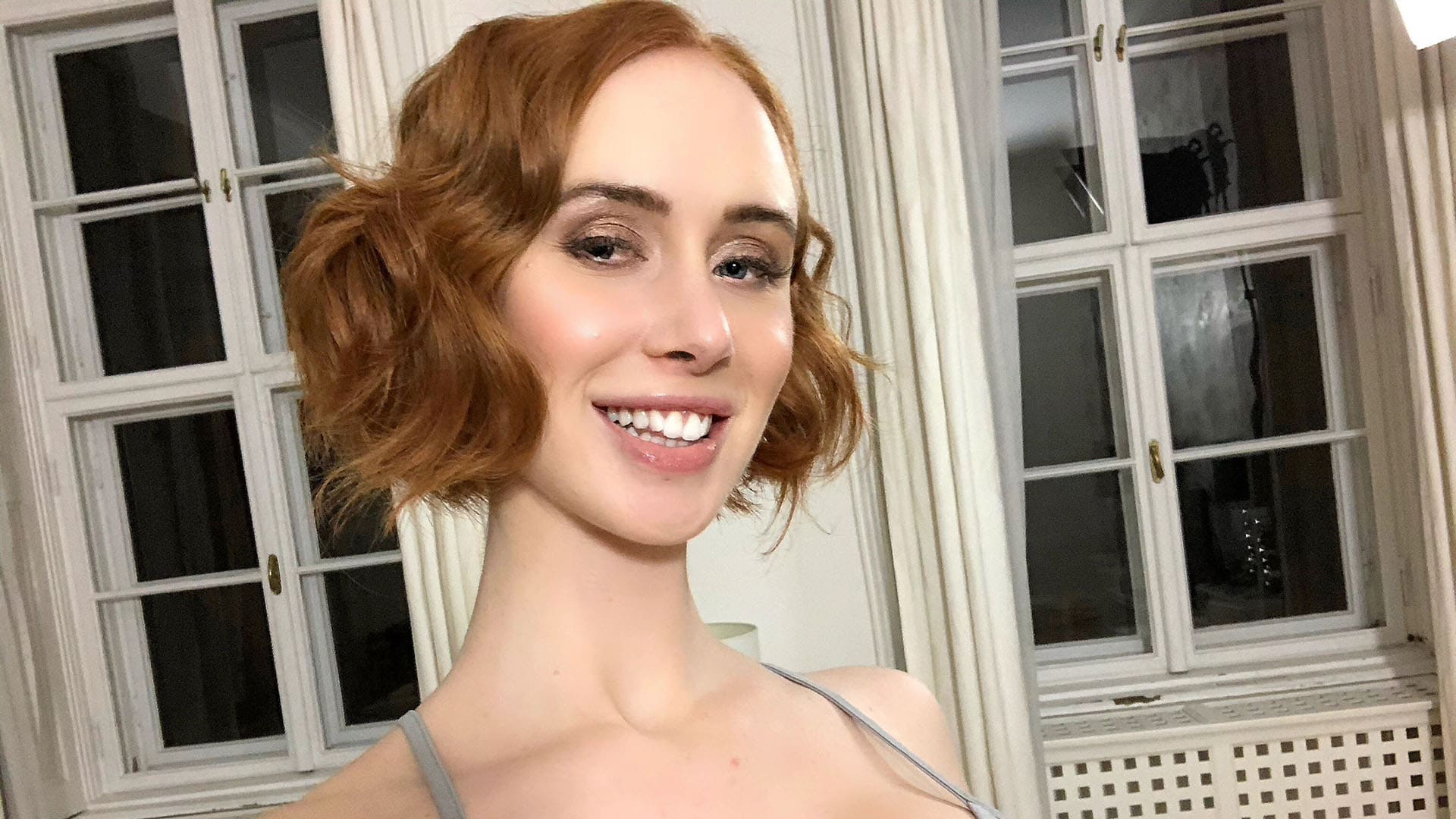 Lenina Crowne uses a sex-toy while she fucks