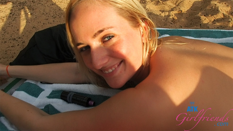 Kate England Fit in Perfectly at the Nude Beach