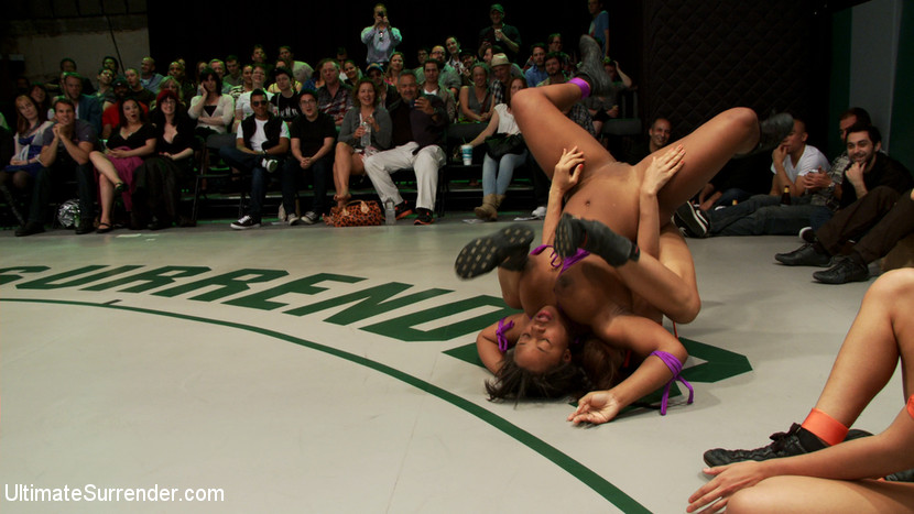 RD 1of April's Live Tag TeamRain DeGrey & Yasmine Loven vs The Dragon & Lyla Storm