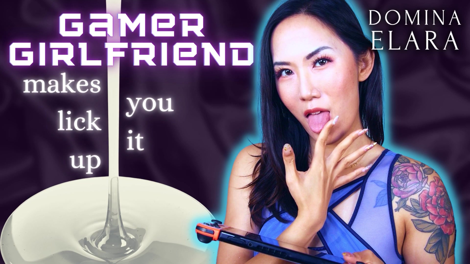 Gamer GF Makes You Lick It Up